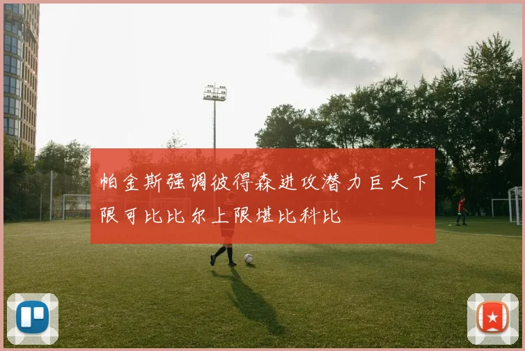 帕金斯强调彼得森进攻潜力巨大下限可比比尔上限堪比科比